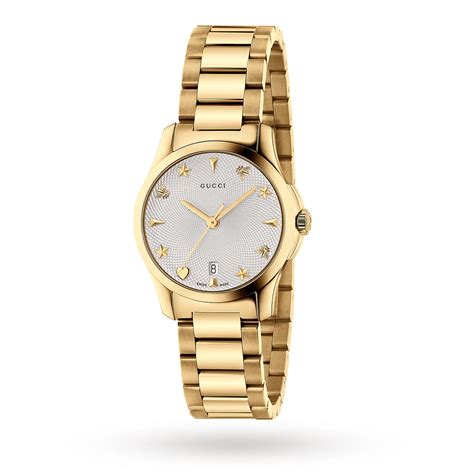 Gucci gold pvd watch